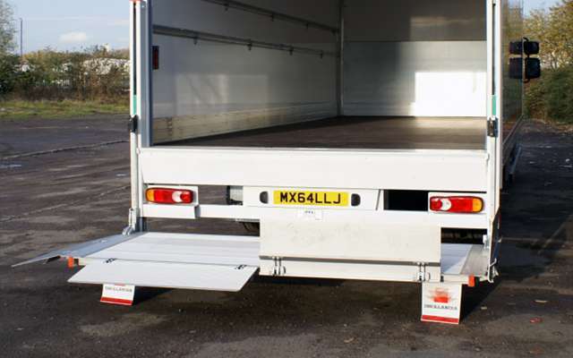 12T GVW Box Van with Tail Lift - Salford Van and Car Hire